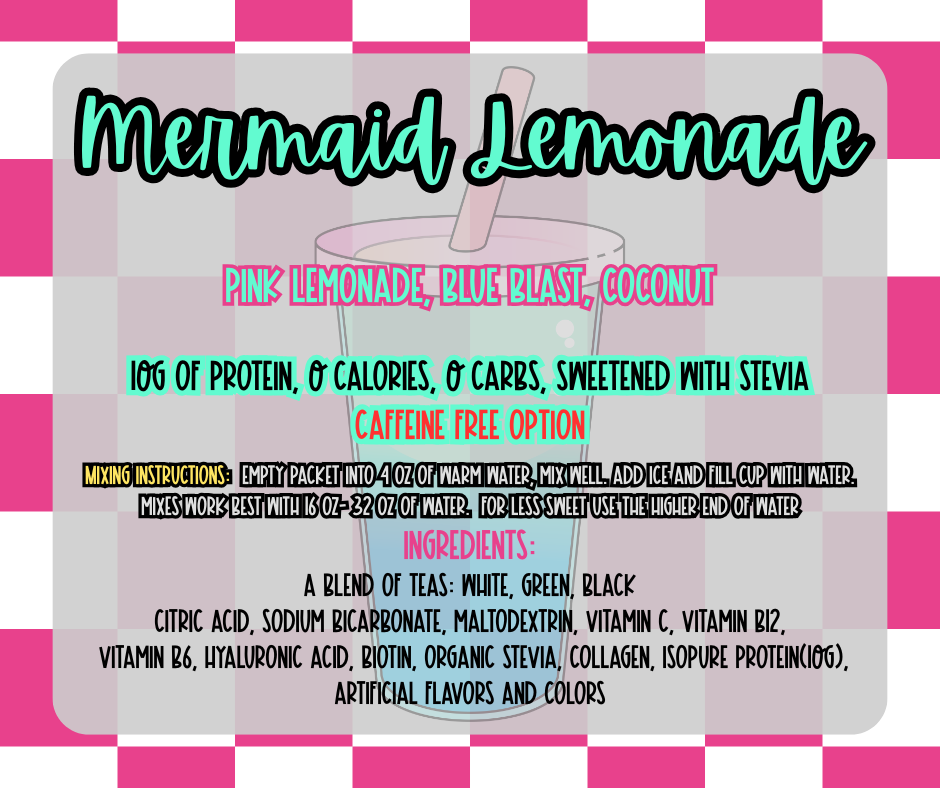 Mermaid Lemonade - Loaded Tea Packet
