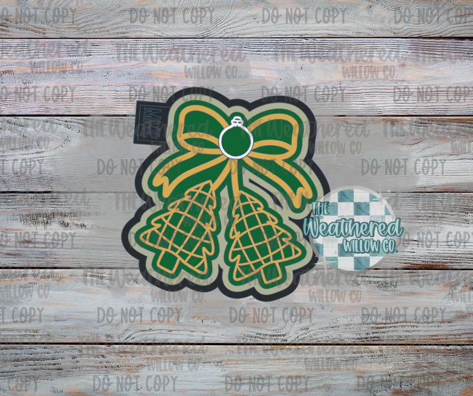 Disco Christmas Tree Cherries - Silicone Freshie Mold