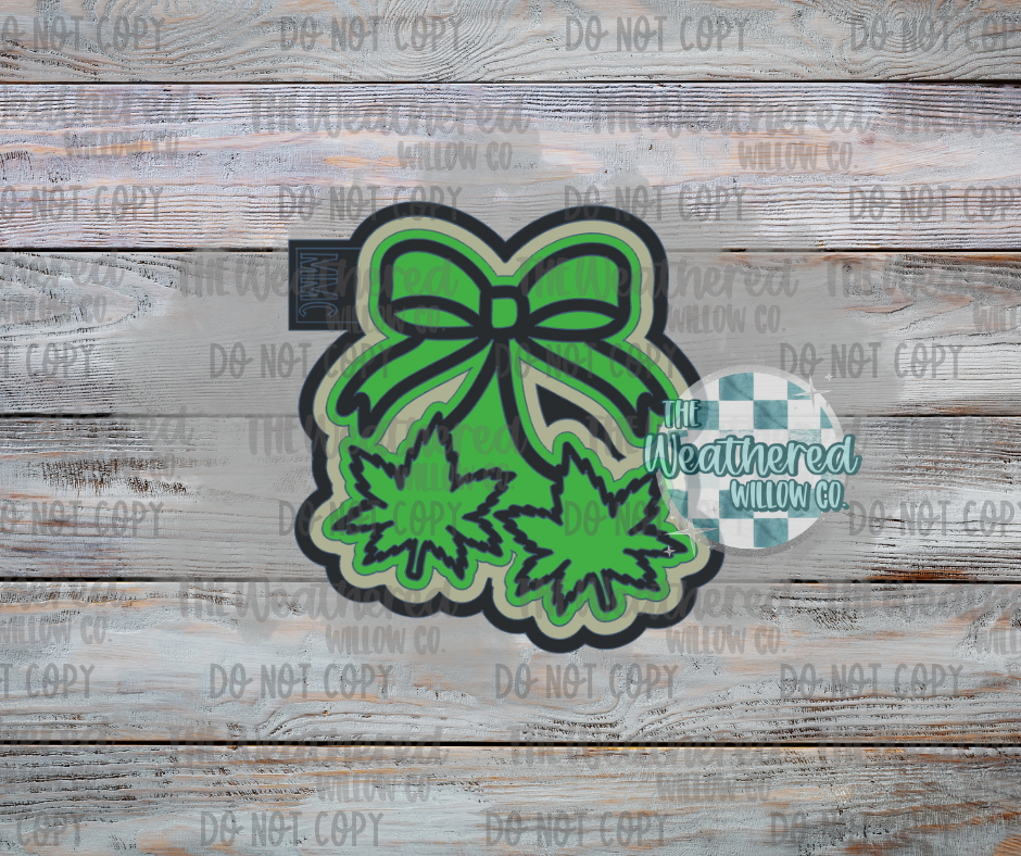 Marijuana Leaf Cherries - Silicone Freshie Mold