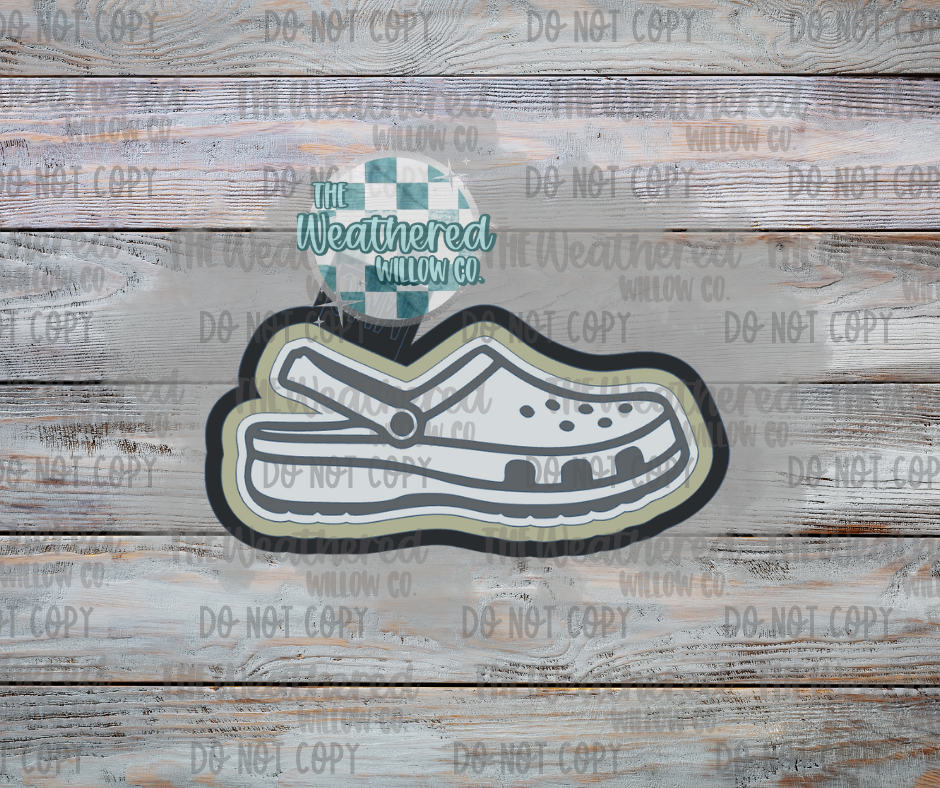 Croc - Silicone Freshie Mold