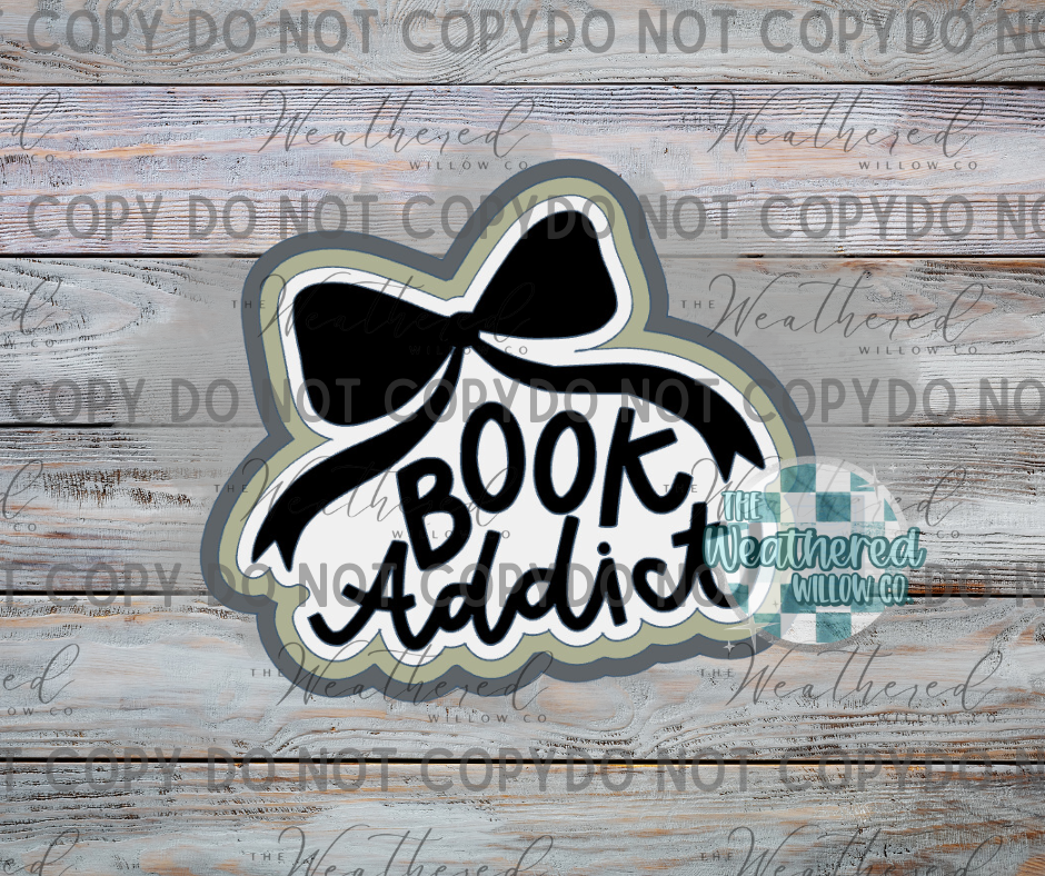 Book Addict - Silicone Freshie Mold