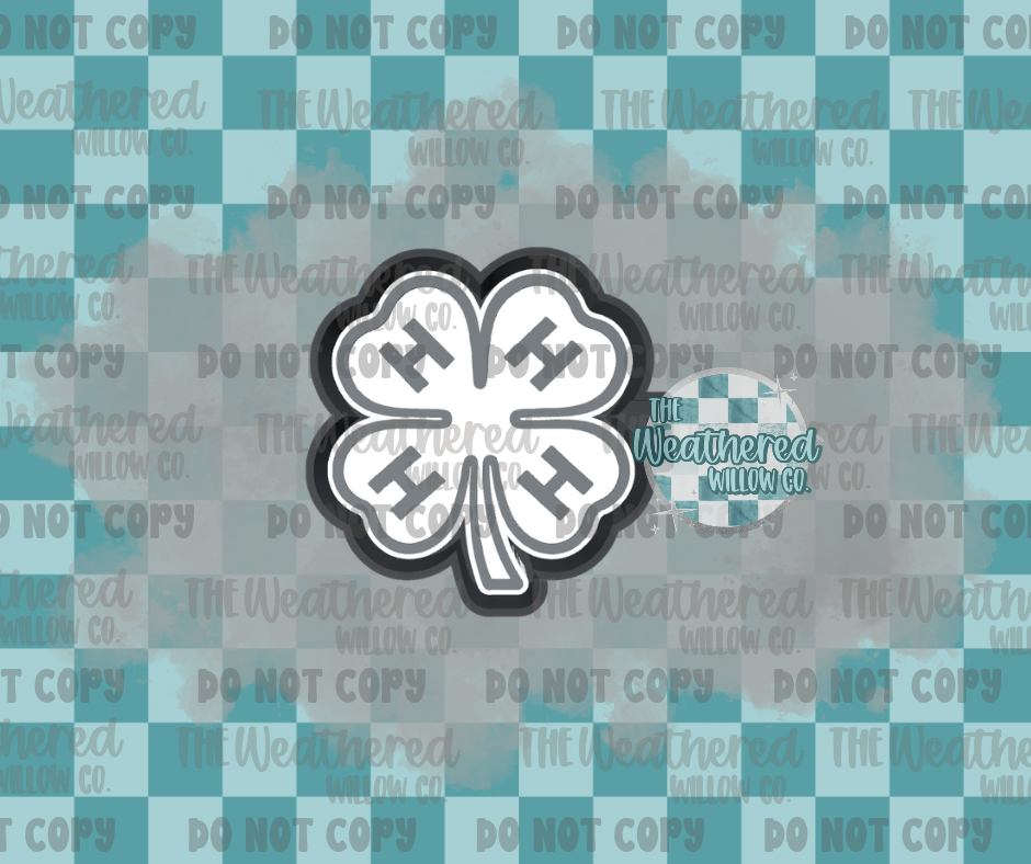 4H Clover - Silicone Freshie Mold