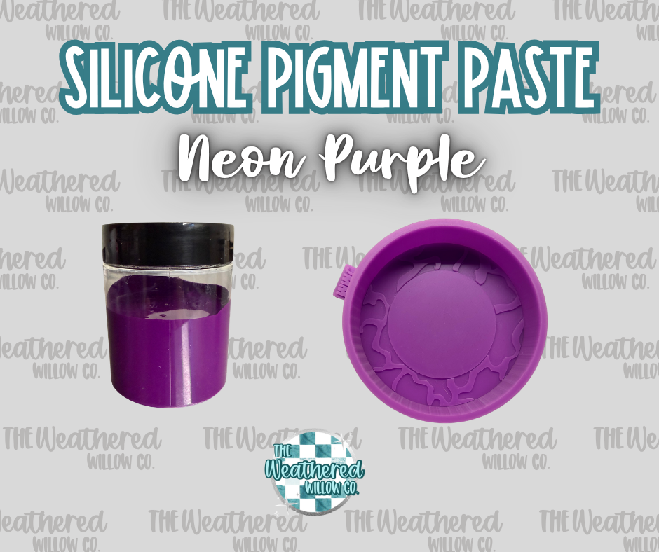 Neon Purple - Silicone Pigment Paste