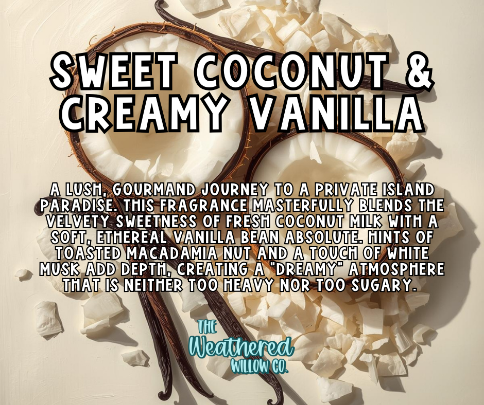 Sweet coconut & creamy vanilla - 16oz Scented Aroma Beads