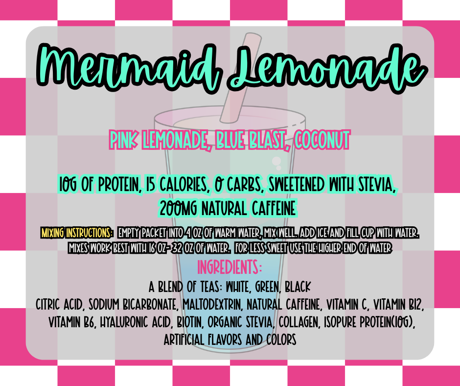 Mermaid Lemonade - Loaded Tea Packet