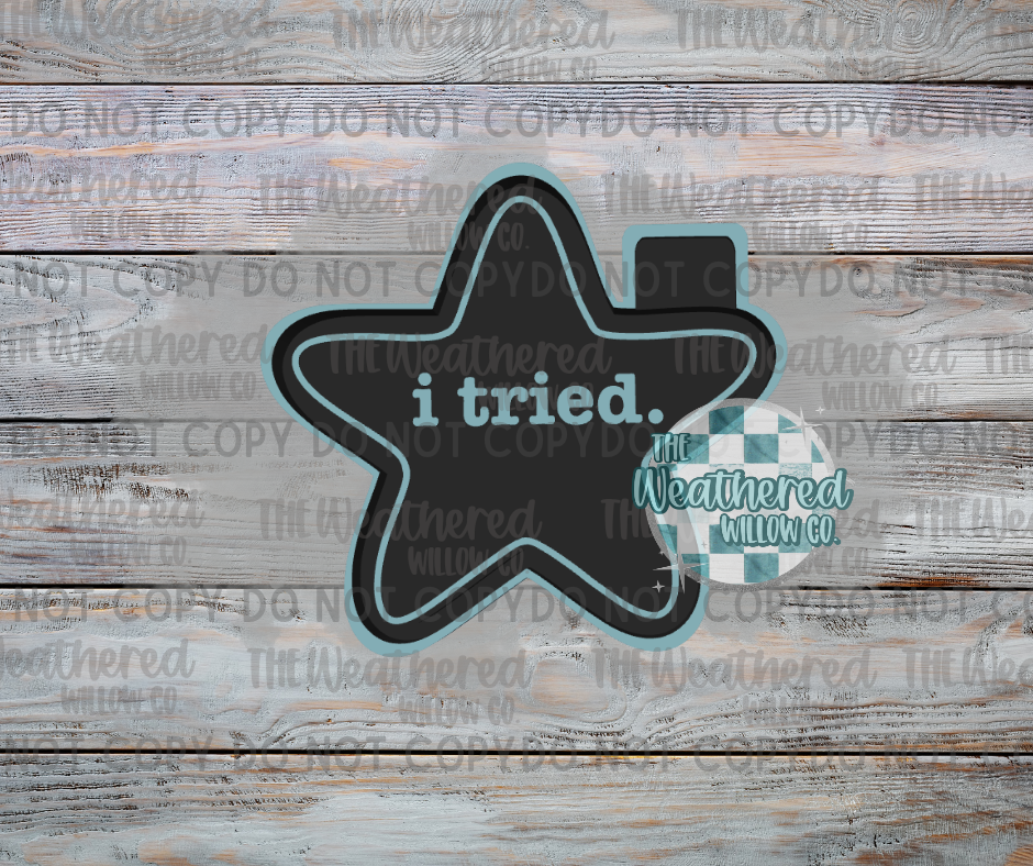 I tried Star - Silicone Freshie Mold