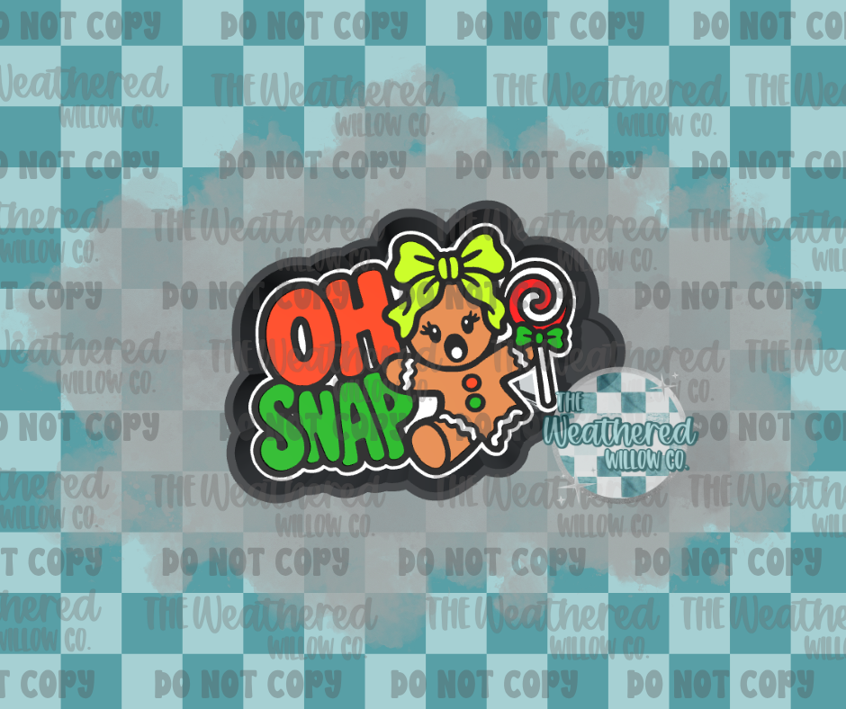 oh snap - Silicone Freshie Mold