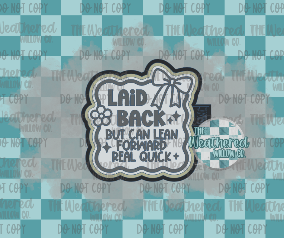 Laid back - Silicone Freshie Mold