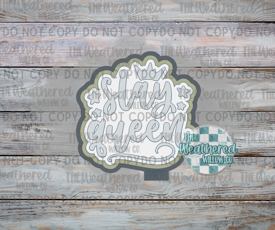 Slay Queen - Silicone Freshie Mold