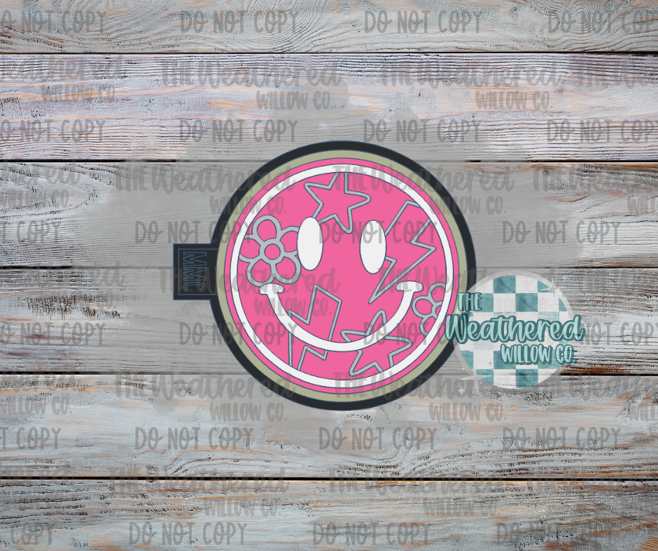 Retro/Cute Smiley - Silicone Freshie Mold