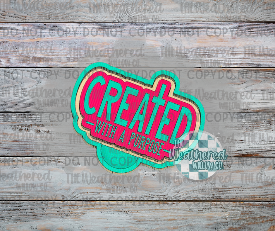 Created with a purpose - Silicone Freshie Mold