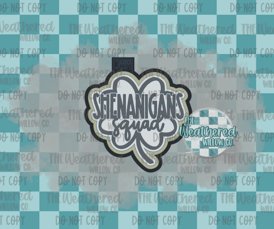 Shenanigans squad - Silicone Freshie Mold