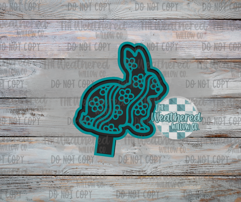 Groovy Bunny - Silicone Freshie Mold