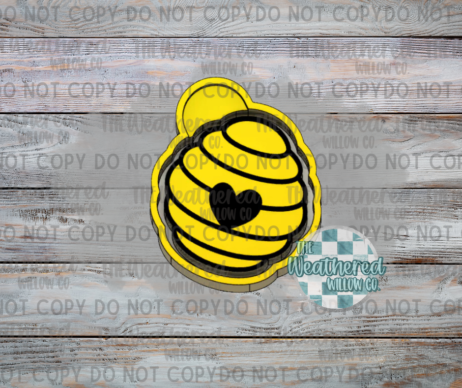 Beehive - Silicone Freshie Mold