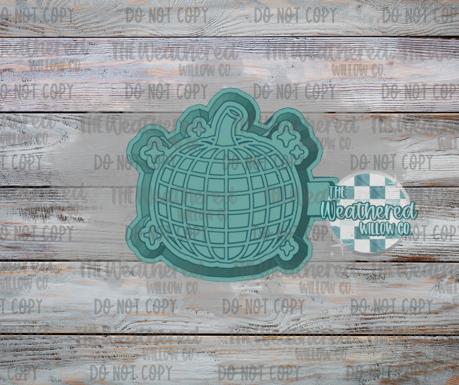 Disco Pumpkin - Silicone Freshie Mold