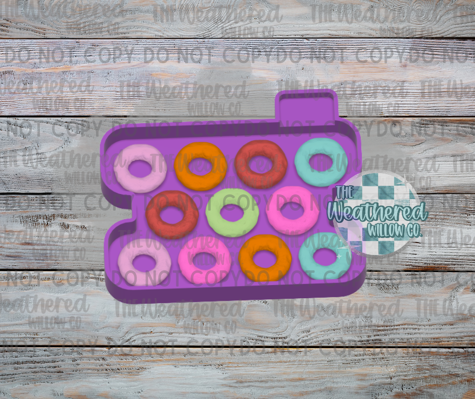 Realistic Fruit Loops - Wax Tart Tray Silicone Mold
