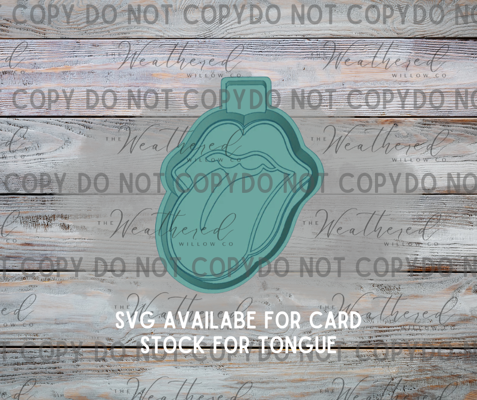 Lips & Tongue - Silicone Freshie Mold