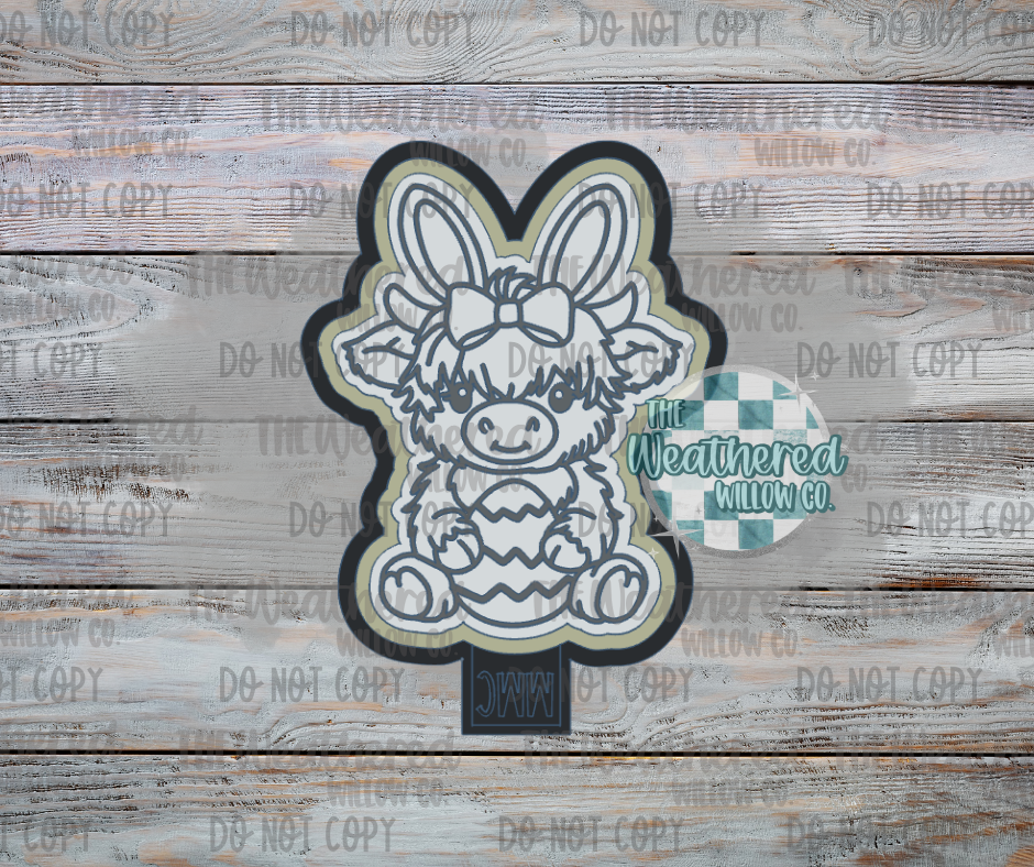 Easter Highland - Silicone Freshie Mold