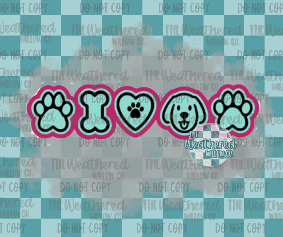 Dog Mom Charms - Silicone Freshie Mold