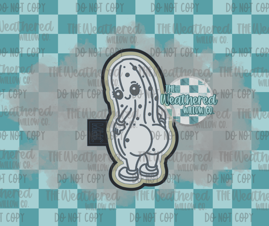 Booty Pickle - Silicone Freshie Mold