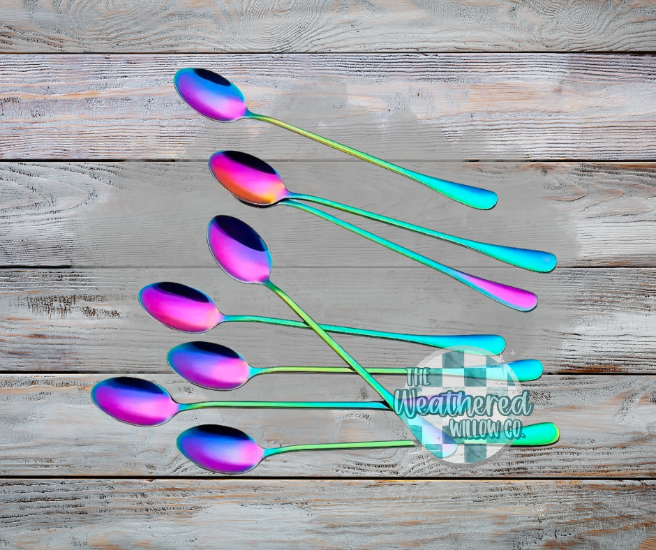 Rainbow Melt & Pour Stir Spoon
