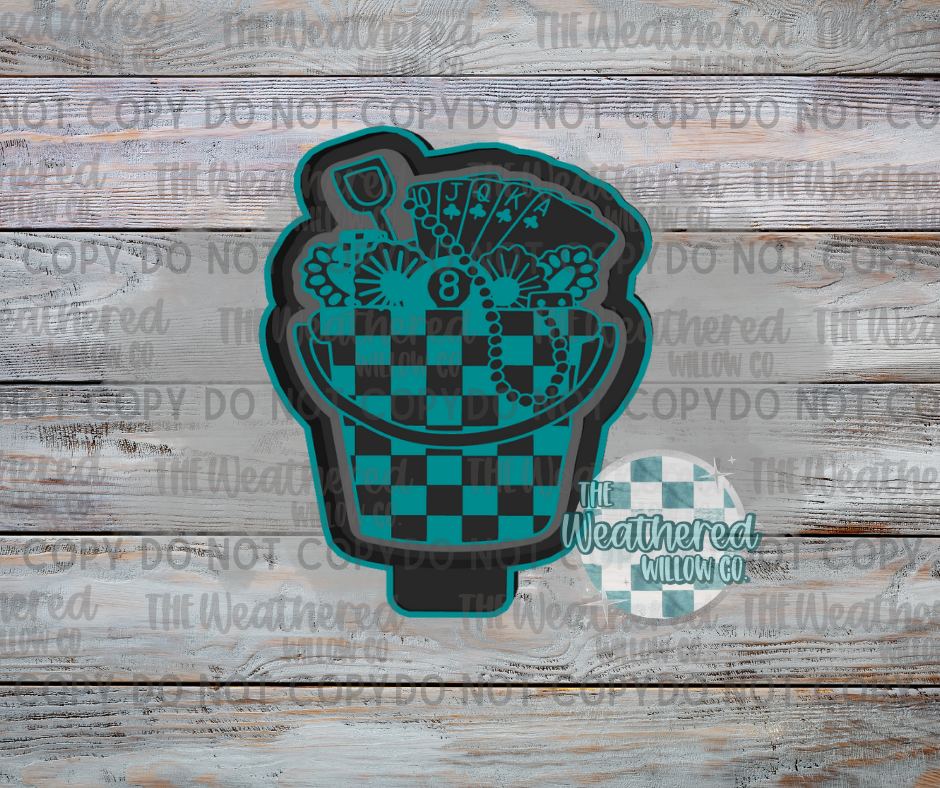 Western Sand pail - Silicone Freshie Mold