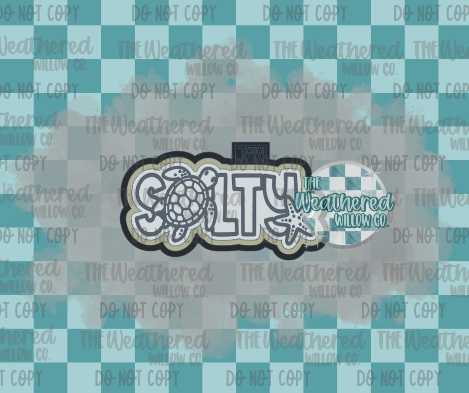 Salty turtle - Silicone Freshie Mold