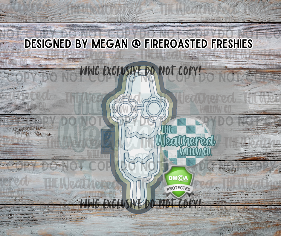 Cute Bomb Pop; WWC EXCLUSIVE - Silicone Freshie Mold