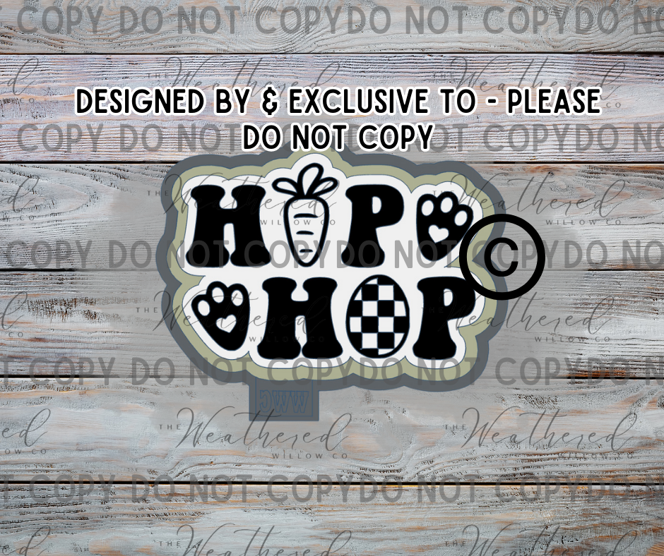 Hip Hop; WWC EXCLUSIVE MOLD & DESIGN - Silicone Freshie Mold