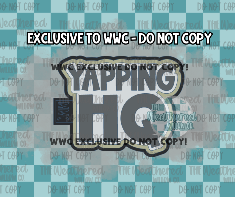Yapping HQ - WWC EXCLUSIVE - Silicone Freshie Mold