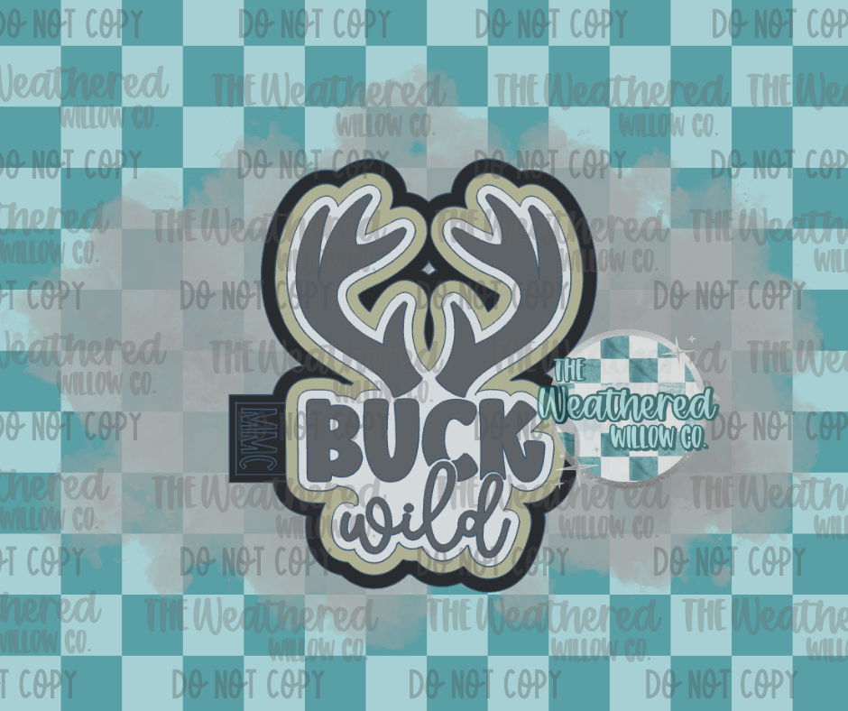 Buck Wild - Silicone Freshie Mold