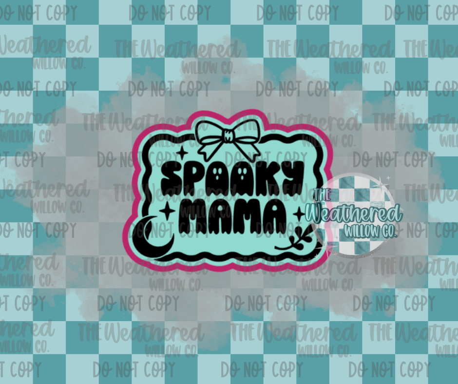 Spooky Mama - Silicone Freshie Mold