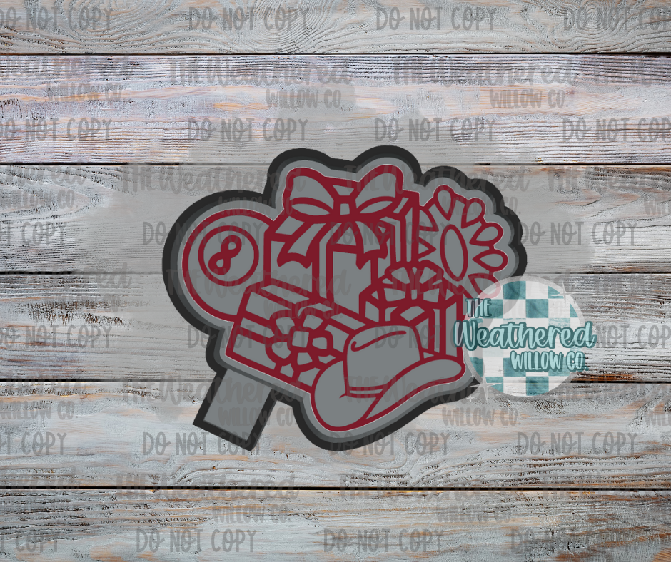 Western Presents - Silicone Freshie Mold