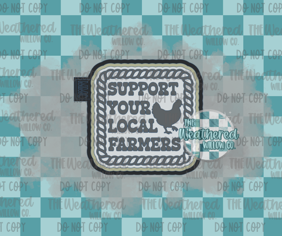 Support your local farmers - Silicone Freshie Mold