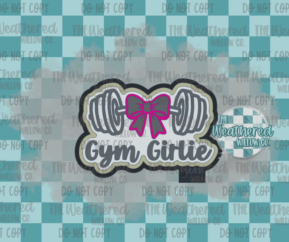 Gym girlie - Silicone Freshie Mold