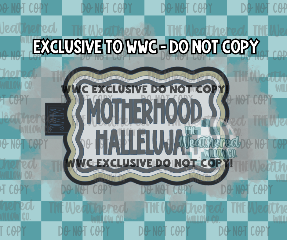Motherhood Hallelujah - WWC EXCLUSIVE - Silicone Freshie Mold