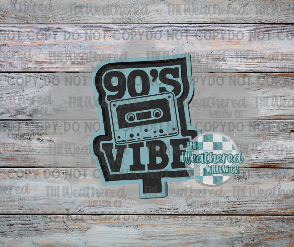 90's Vibe - Silicone Freshie Mold