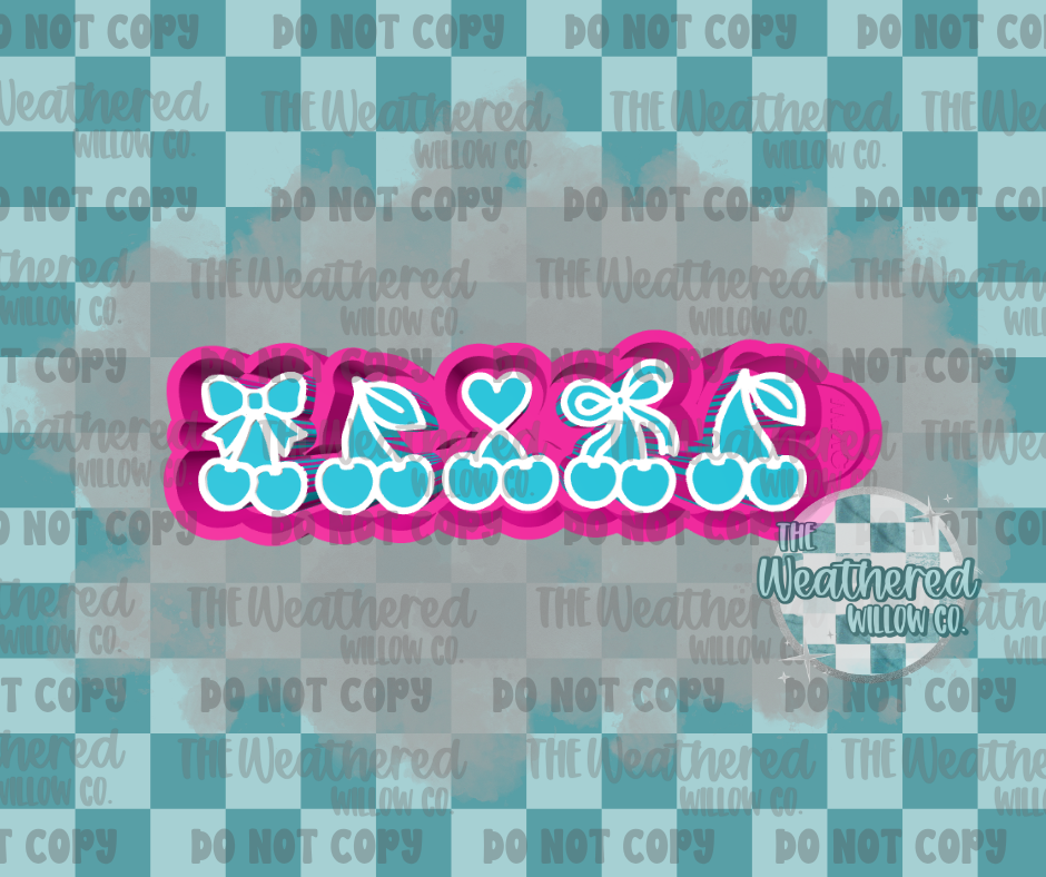 Cherry Charms - Silicone Freshie Mold