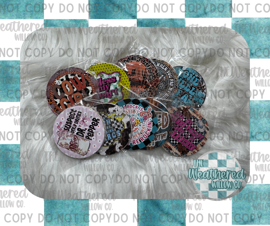 2.5" Circle - Premium Cardstock Grab Bag