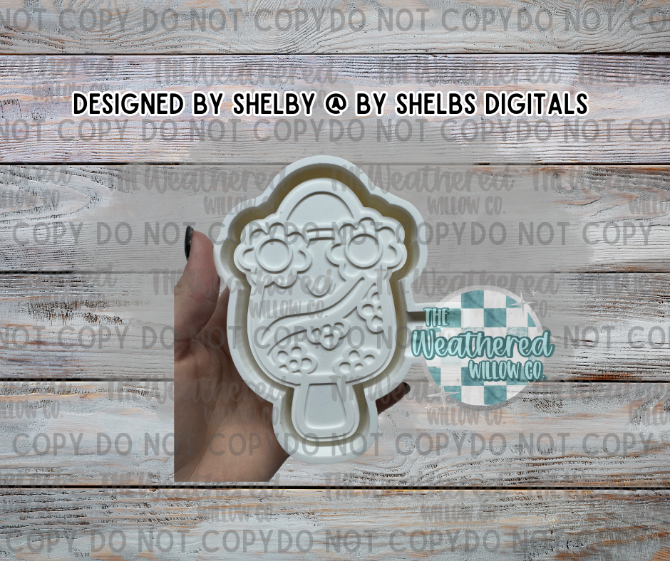 Groovy Popsicle - Silicone Freshie Mold