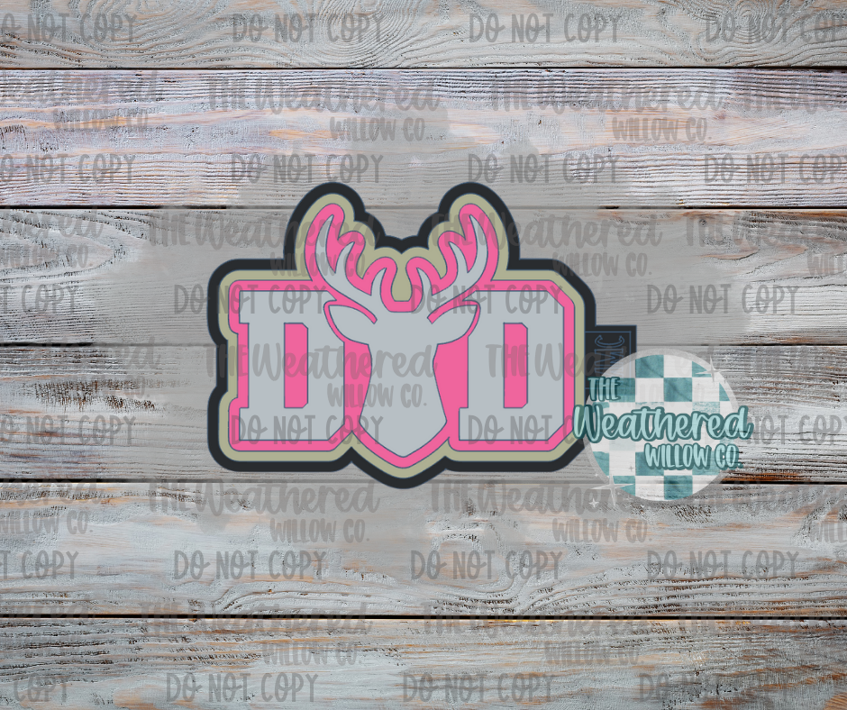 Deer Dad - Silicone Freshie Mold