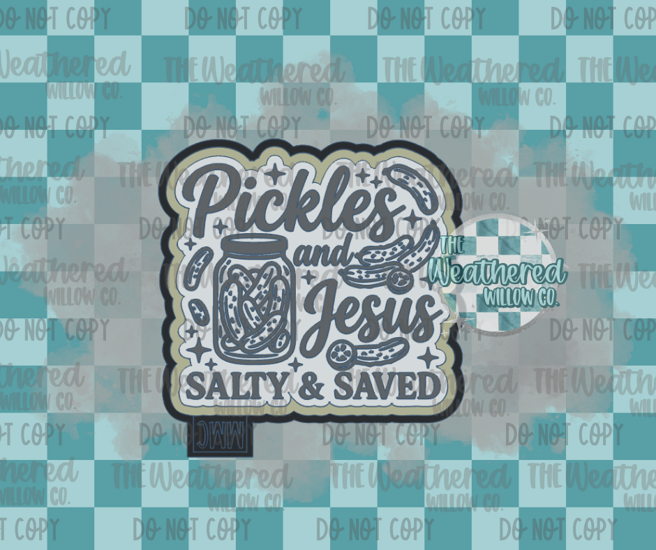 Pickles & Jesus - Silicone Freshie Mold