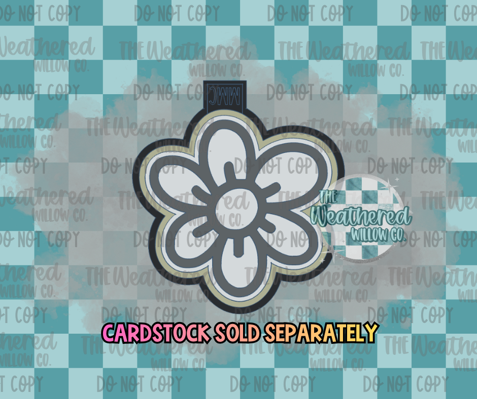 Doodle daisy - Silicone Freshie Mold