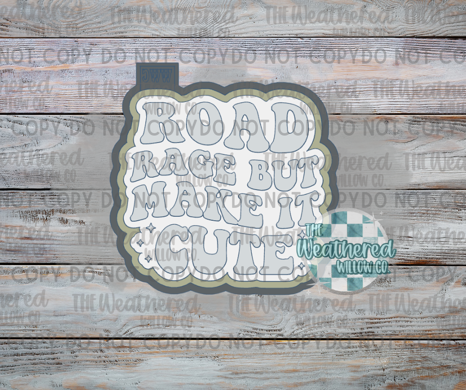 Road Rage but make it cute - Silicone Freshie Mold