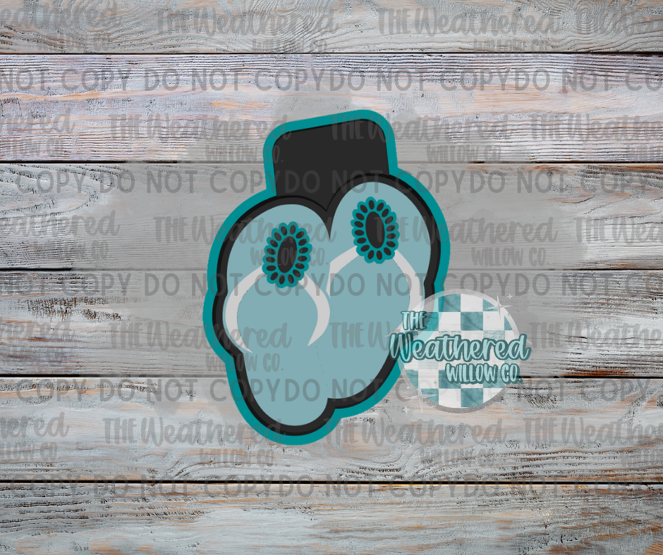 Concho Flip Flops - Silicone Freshie Mold