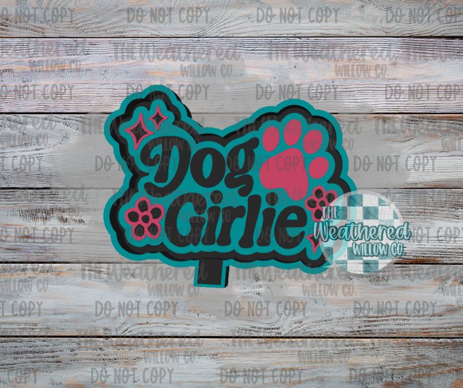 Dog Girlie- Silicone Freshie Mold