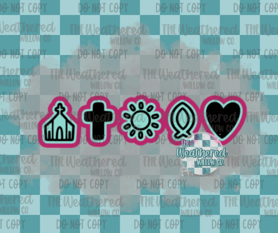 Faith Charms - Silicone Freshie Mold