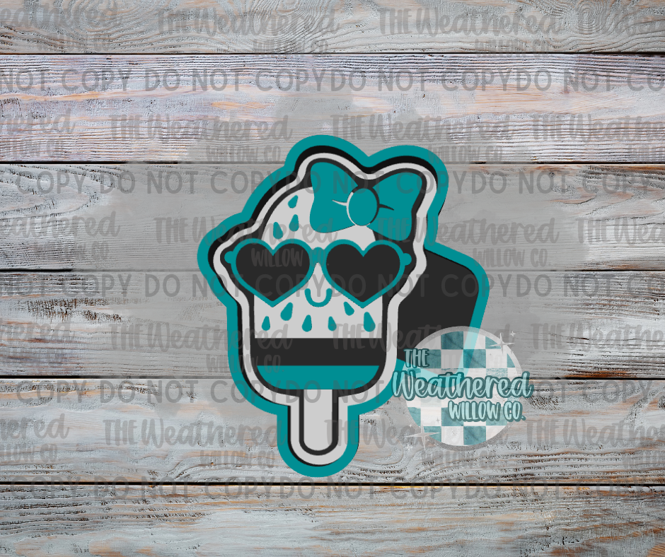 Cute Watermelon Popsicle - Silicone Freshie Mold