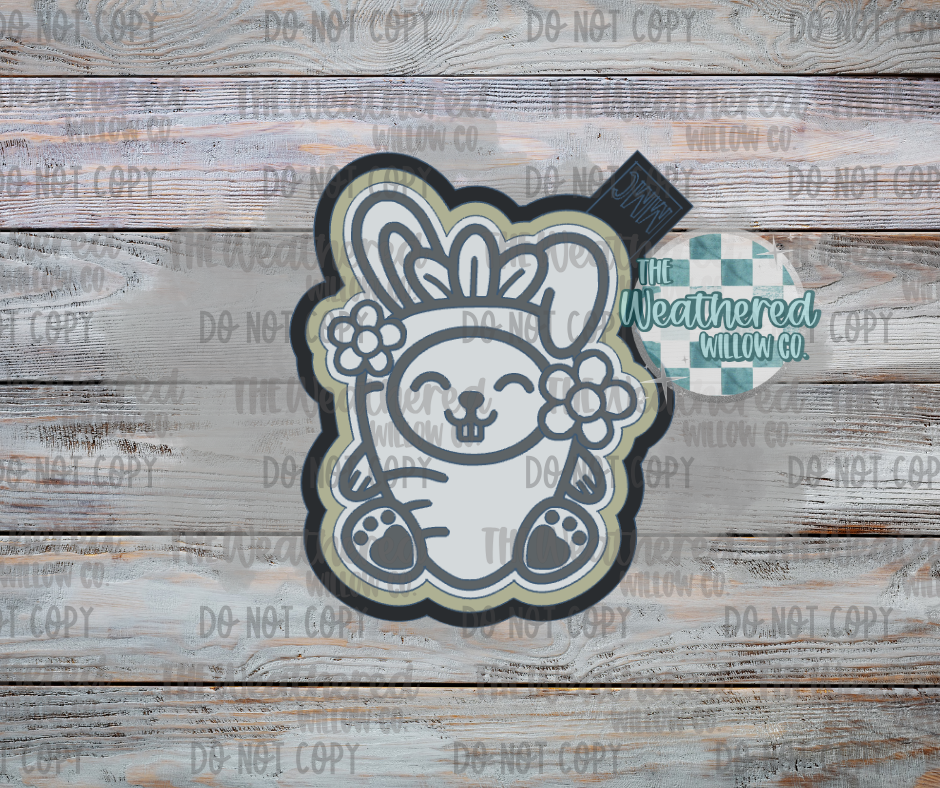 Carrot Bunny - Silicone Freshie Mold