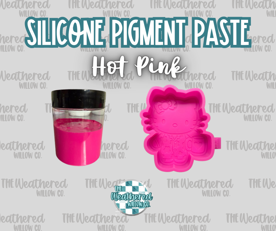 Hot Pink - Silicone Pigment Paste